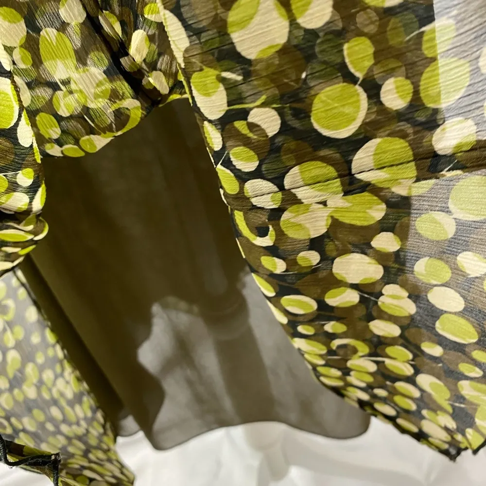 Hearts of Palm skirt Green Size 10 - Image 8