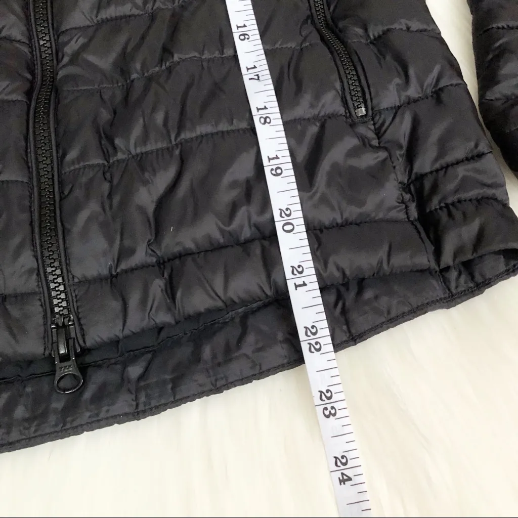 Everlane Lightweight Puffer Black‎ XXS - Image 6