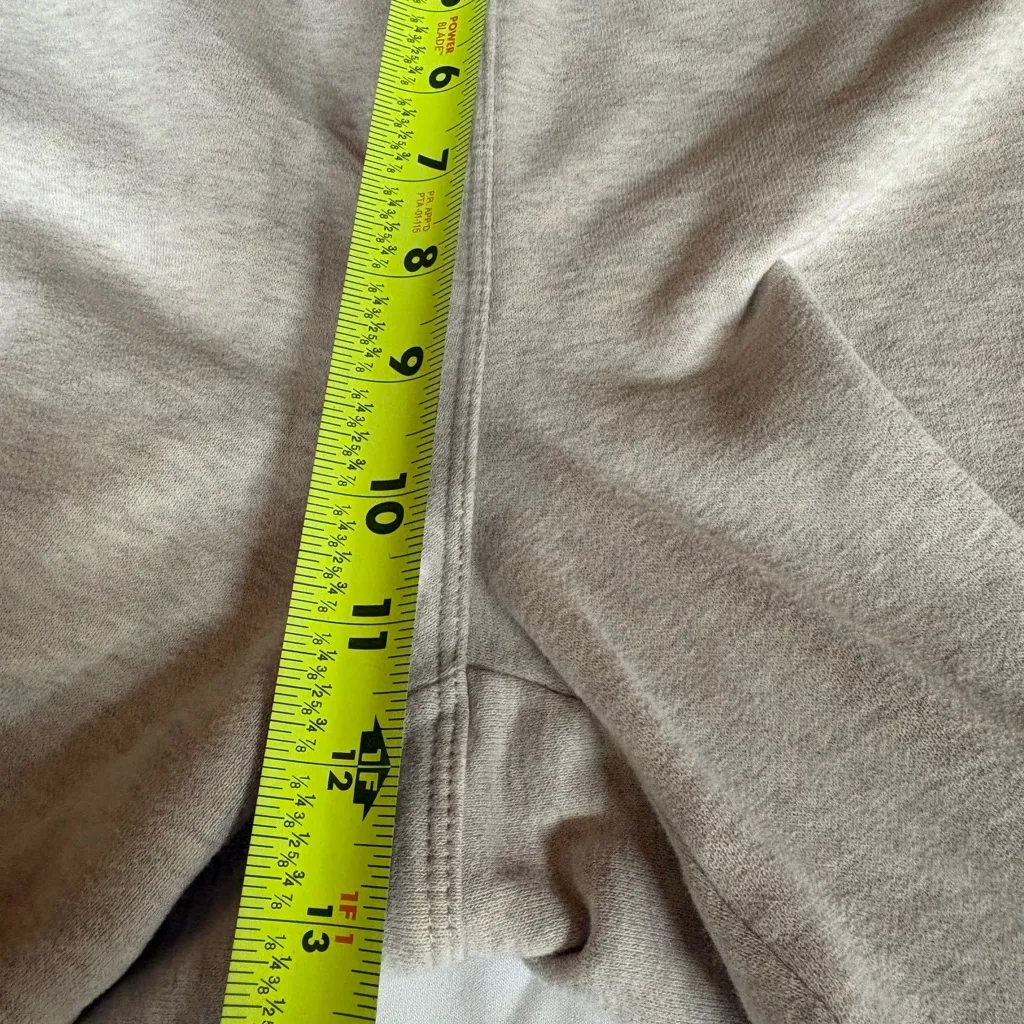 DKNY logo sweatpants women’s size L light grey/cream - Image 8