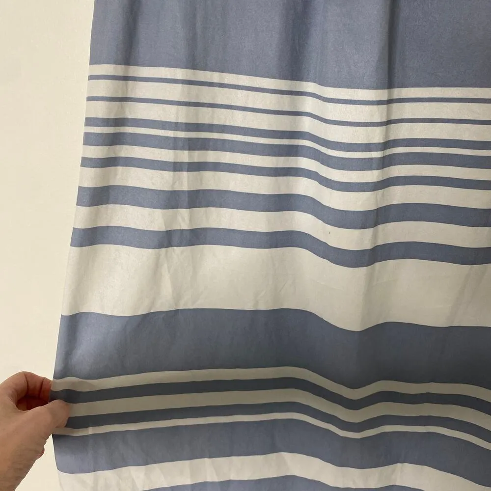 Prana Natassa Blue White Natutical Striped Tunic Tank Top Shirt XS - Image 3