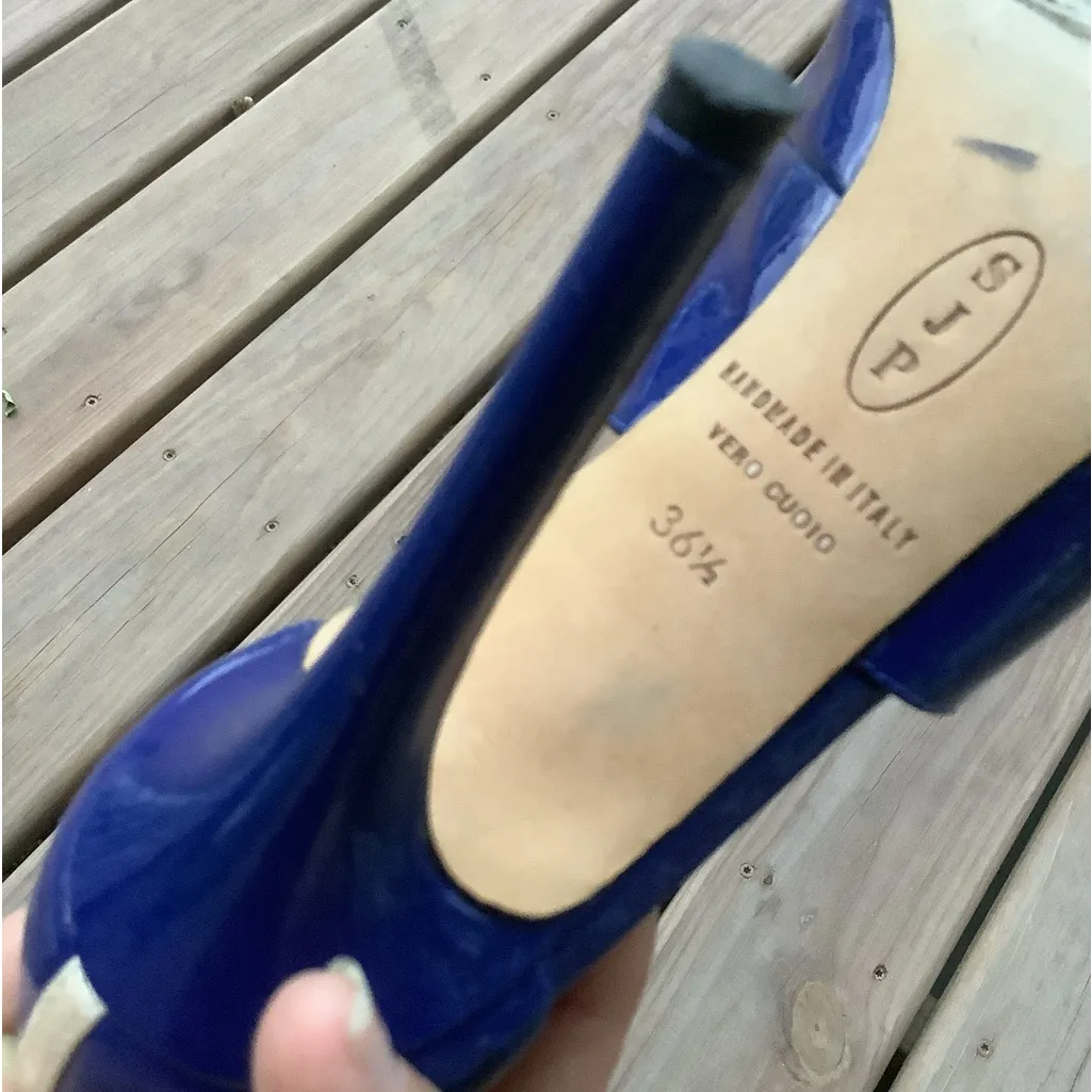 SJP dressy stiletto heels 💙💙💙 Blue Size 6.5 - Image 3