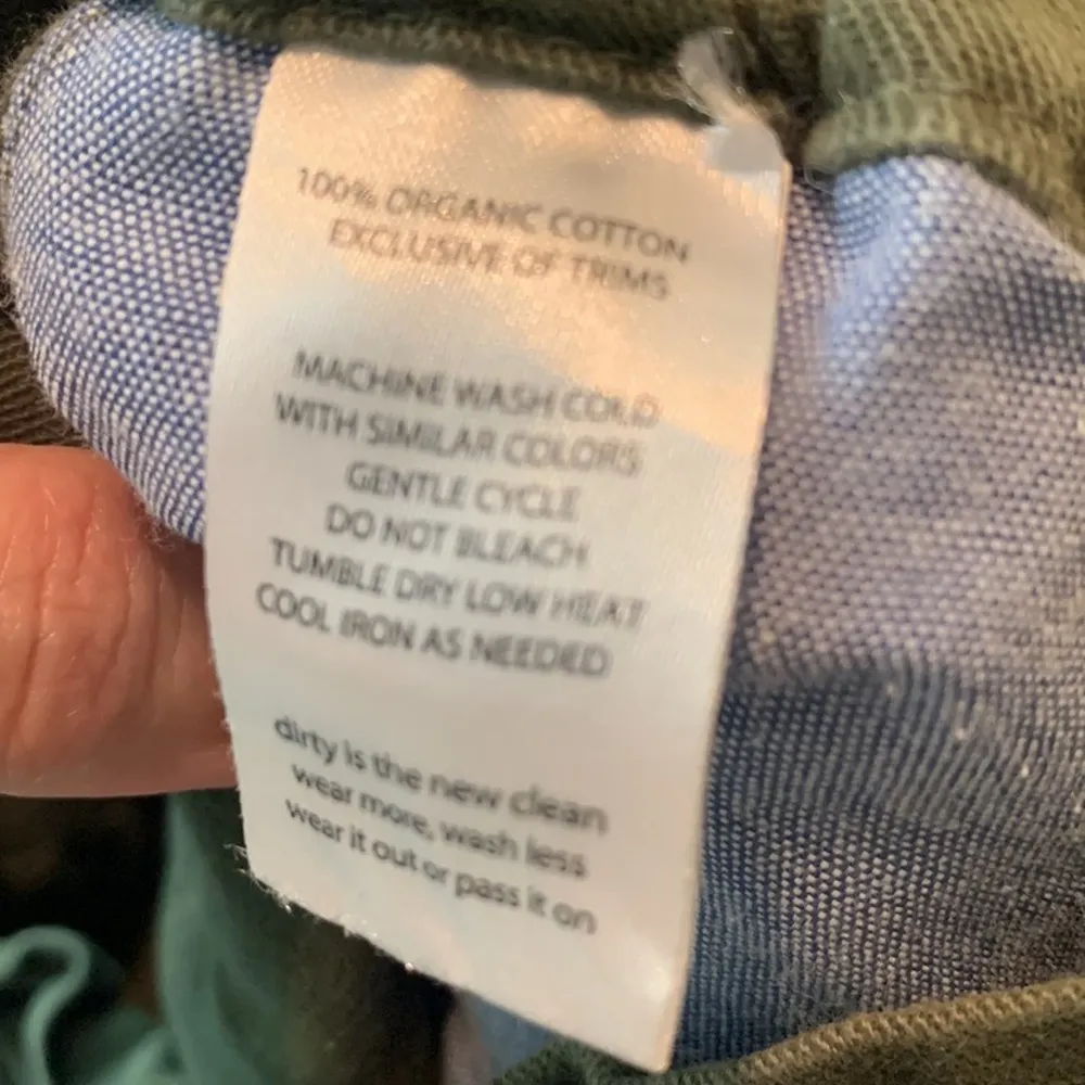 Toad & Co  Molera Pull On Tie-Waist Army Green Shorts - Image 3