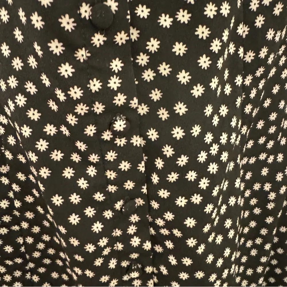 Princess Polly Black Floral Mini Dress - Image 4