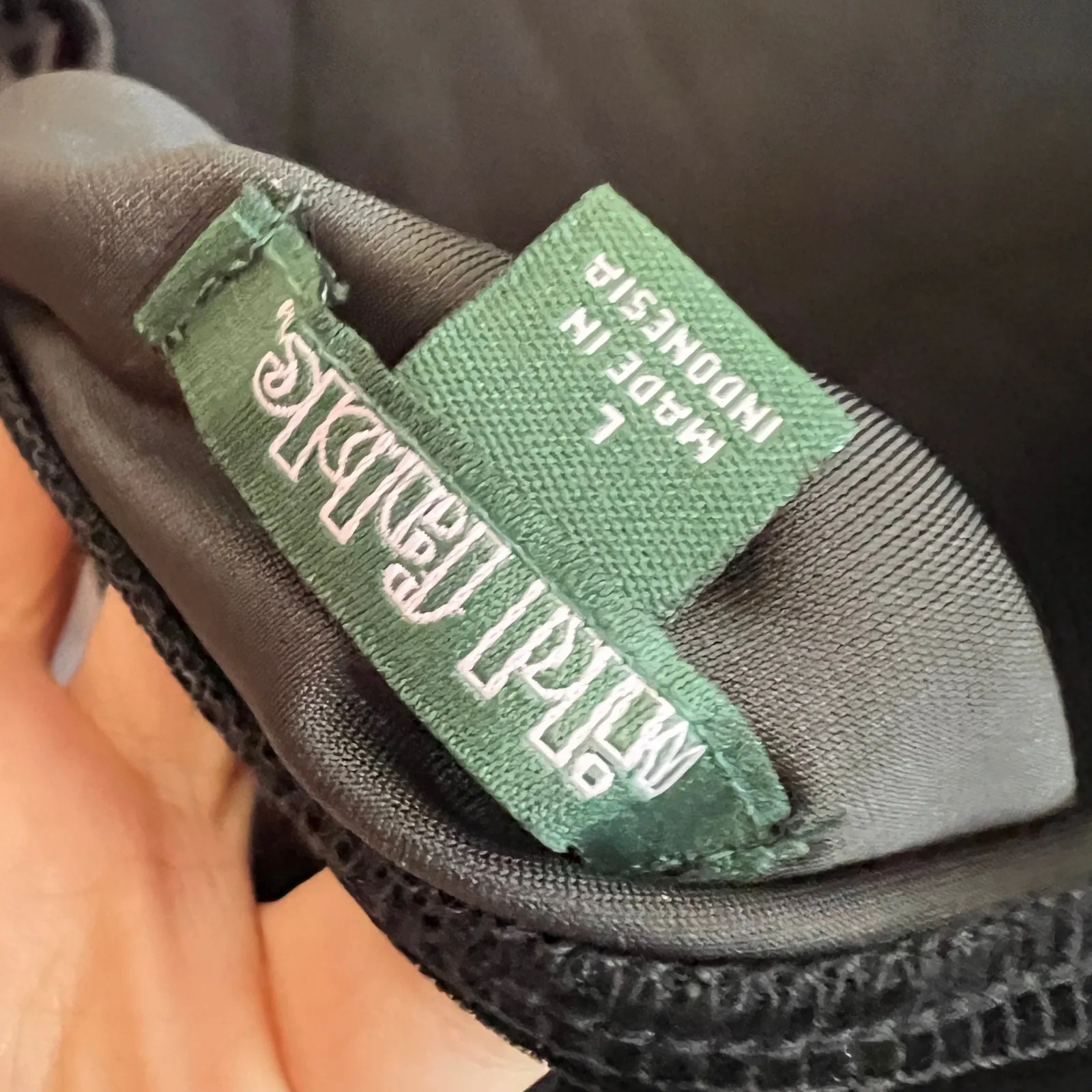 Black Velvet Long Sleeve Top Whimsigoth 90s Gothic Grunge Witchy Large - Image 3