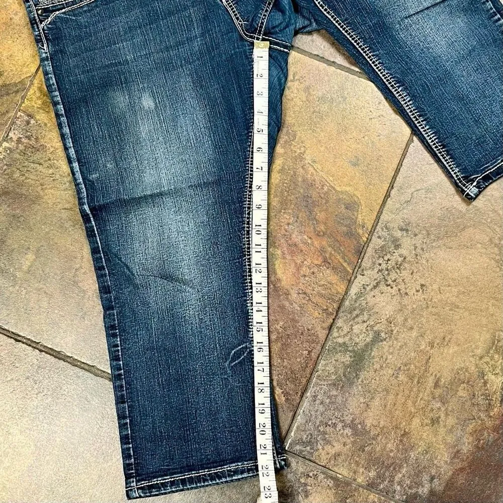 ND Weekend Cropped Angel Wing Wave Jean 14 Blue - Image 6