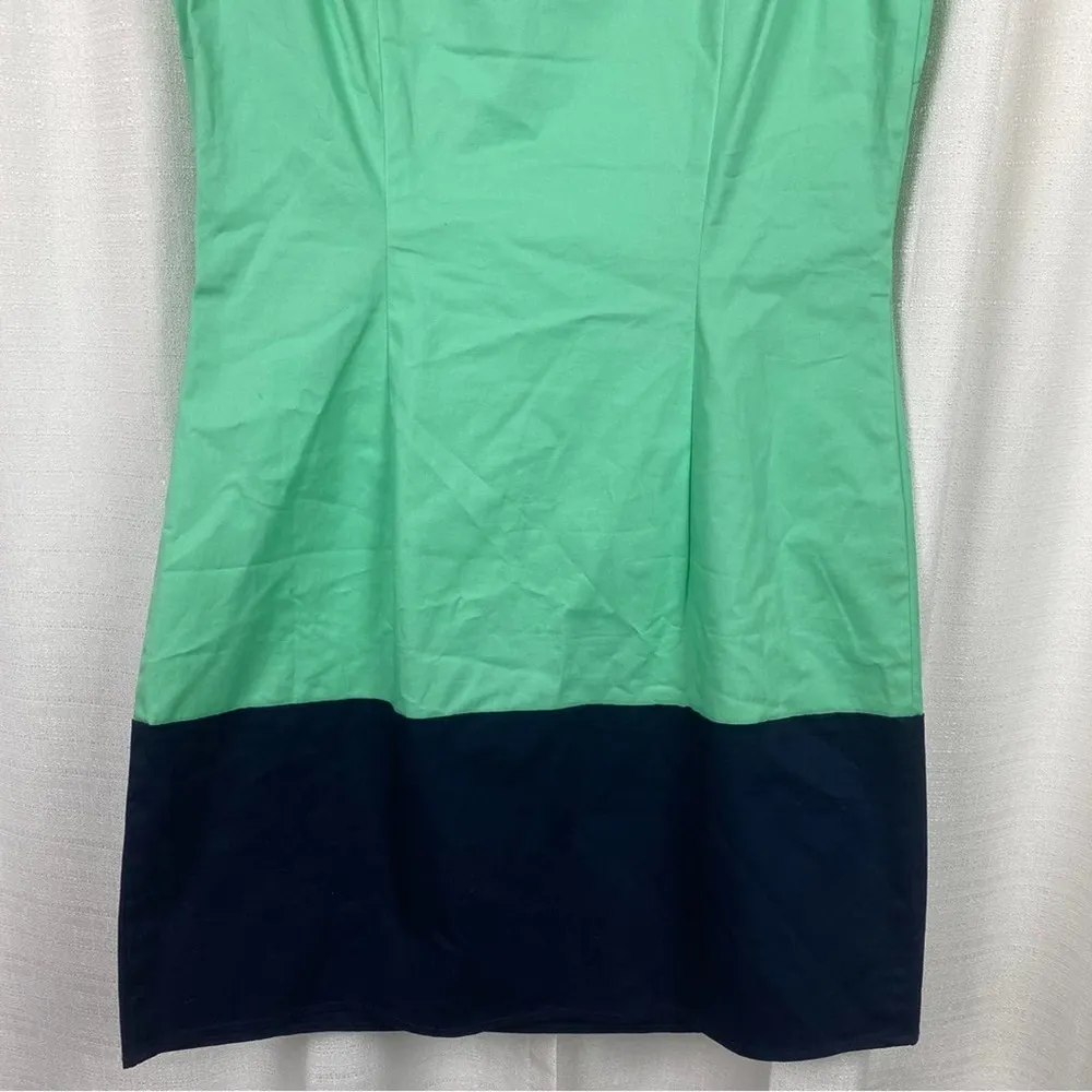 Sail To Sable Teal&Blue Cotton Shift Dress Sz.S - Image 13
