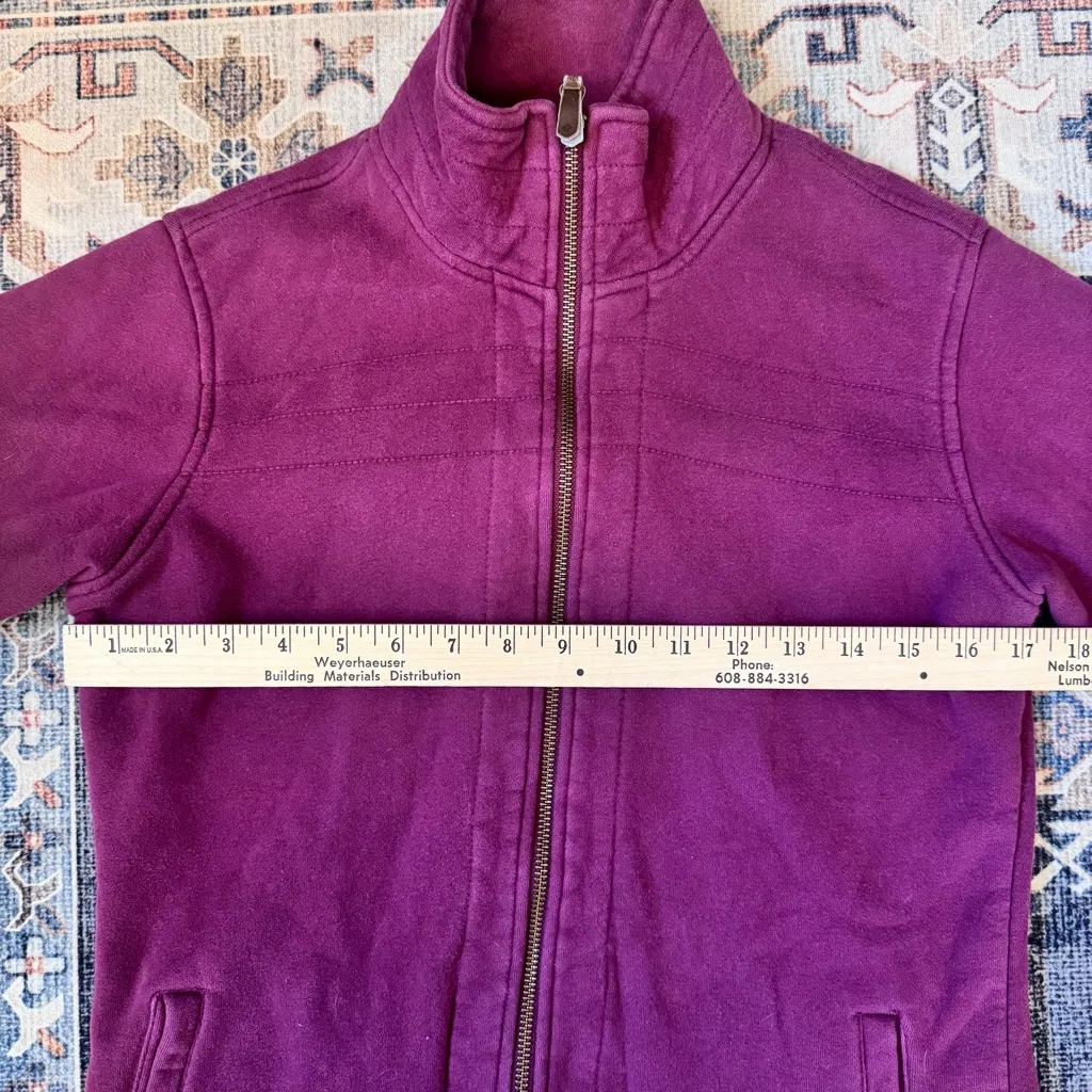Columbia Benton Springs Purple Full Zip Fleece Sweater Jacket Women’s Size Small - Image 13
