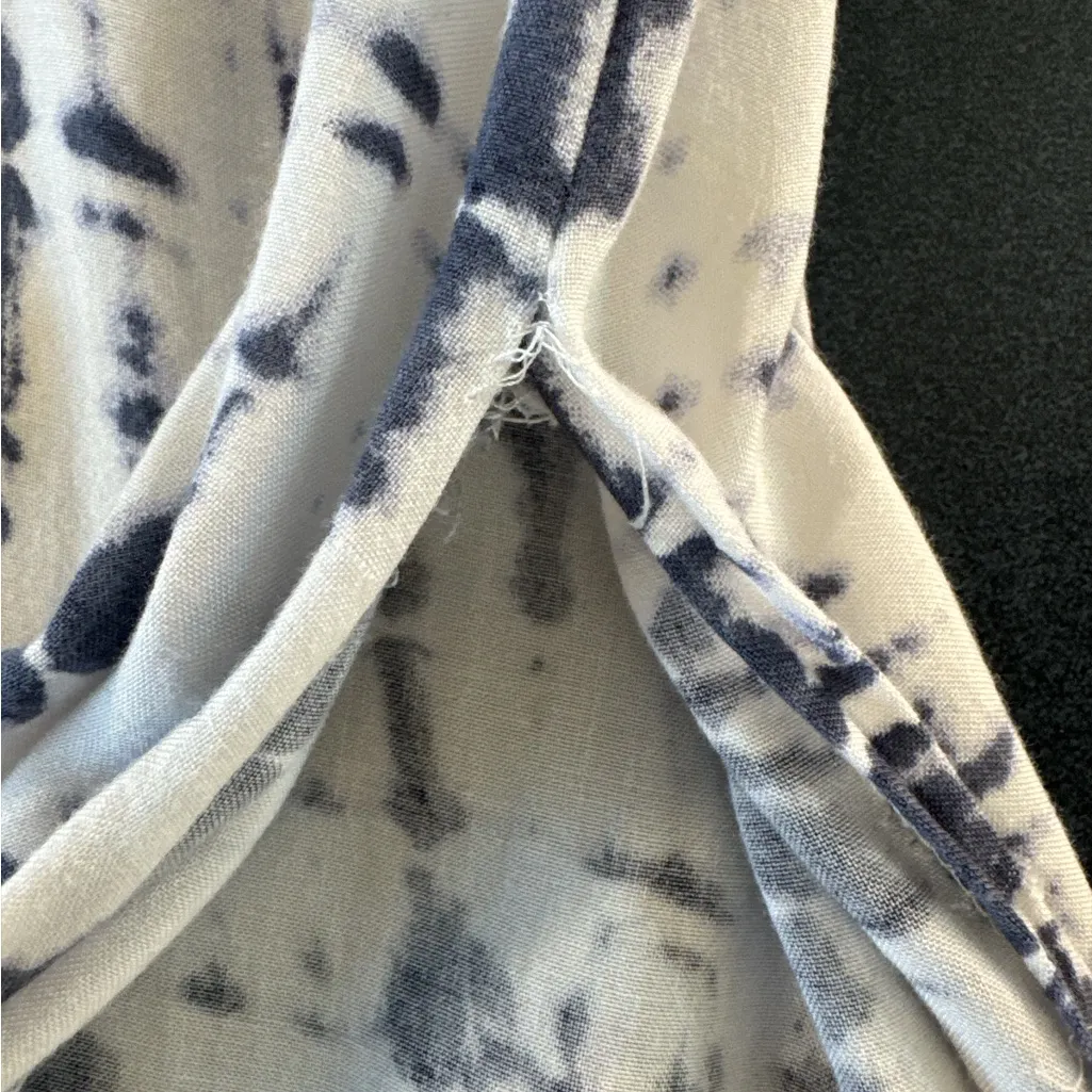 Sandra Darren Blue and‎ White Maxi Dress - Image 7