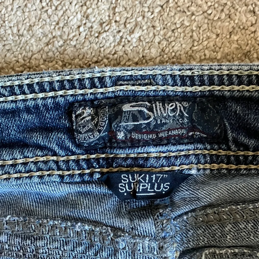 Silver Jeans Women's Blue Straight Leg Jeans - Image 2