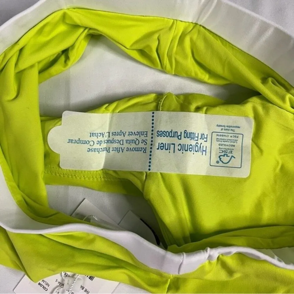 Andie Swim Neon Yellow Size S Banded Cheeky Bikini Bottom Bright Barbie - Image 4