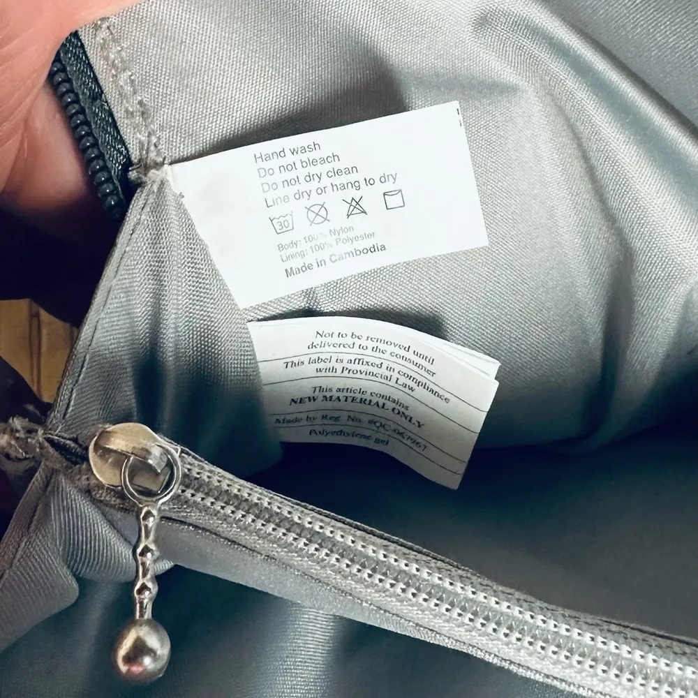 NWT - Baggallini Back to Basics Backpack - Steel Mini Backpack - Image 8