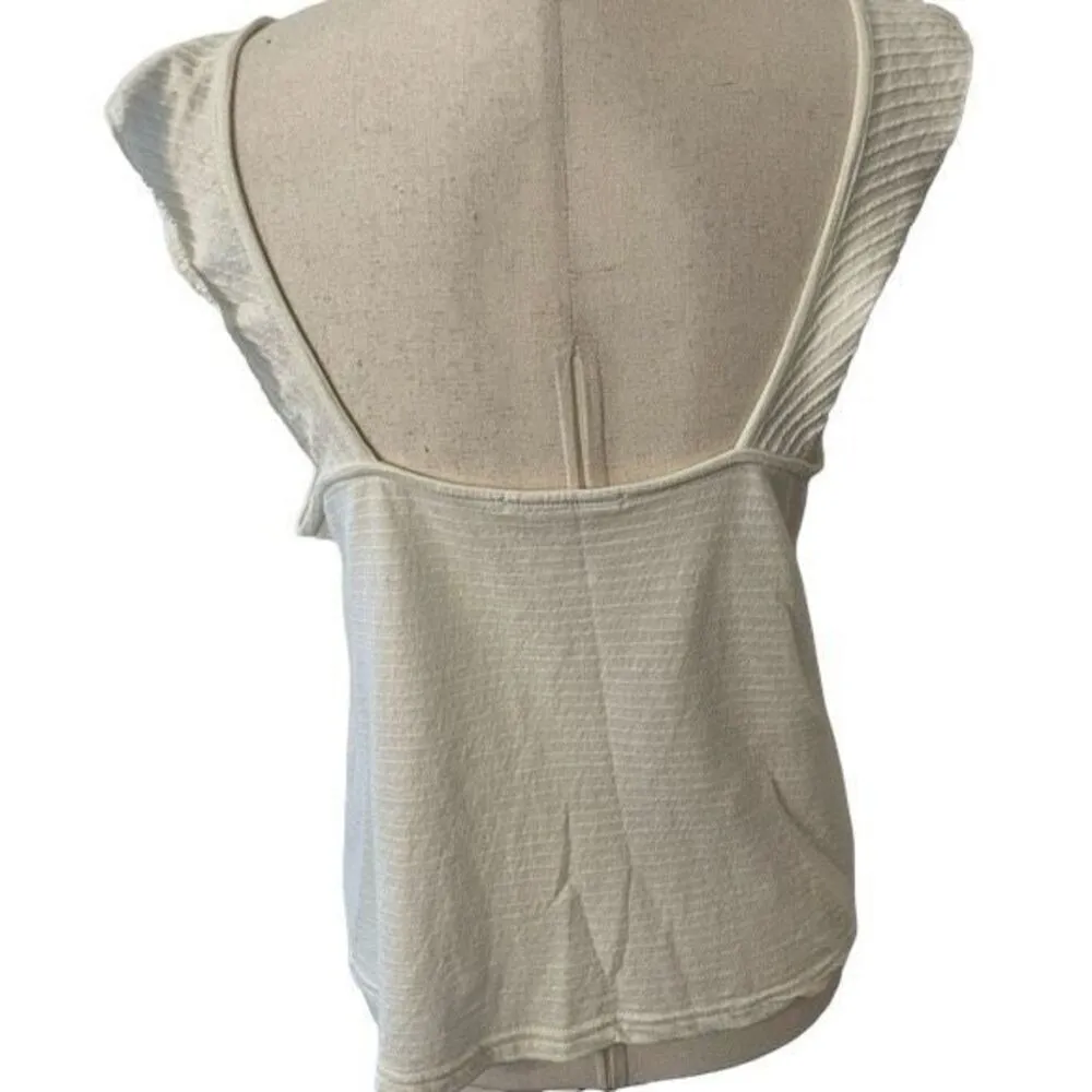 ✨Marine Layer Heidi Off White Sz Medium Tank✨ - Image 6