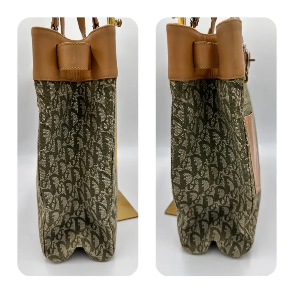 CHRISTIAN DIOR VINTAGE TOTE BAG - Image 13