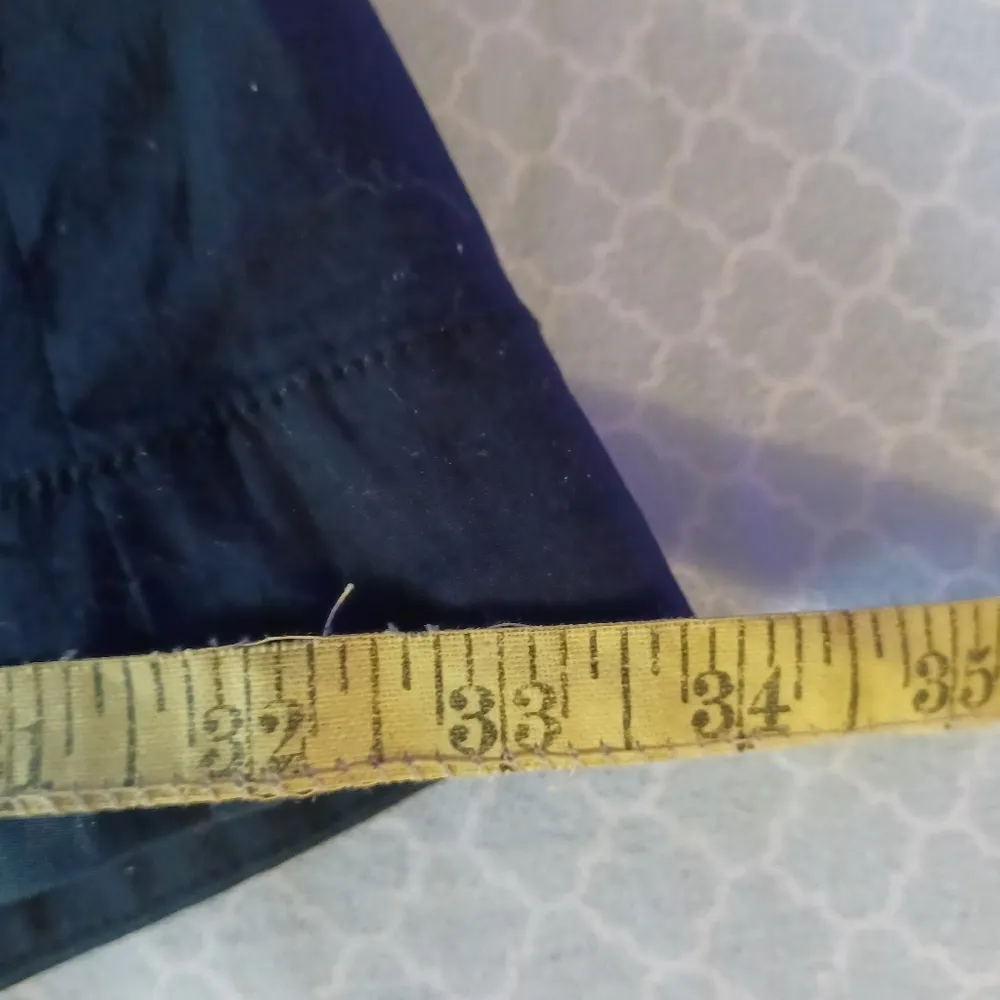 Maeve Anthropologie Womens Side Zip Embroidered Trim A Line Skirt Black Size 12 - Image 10