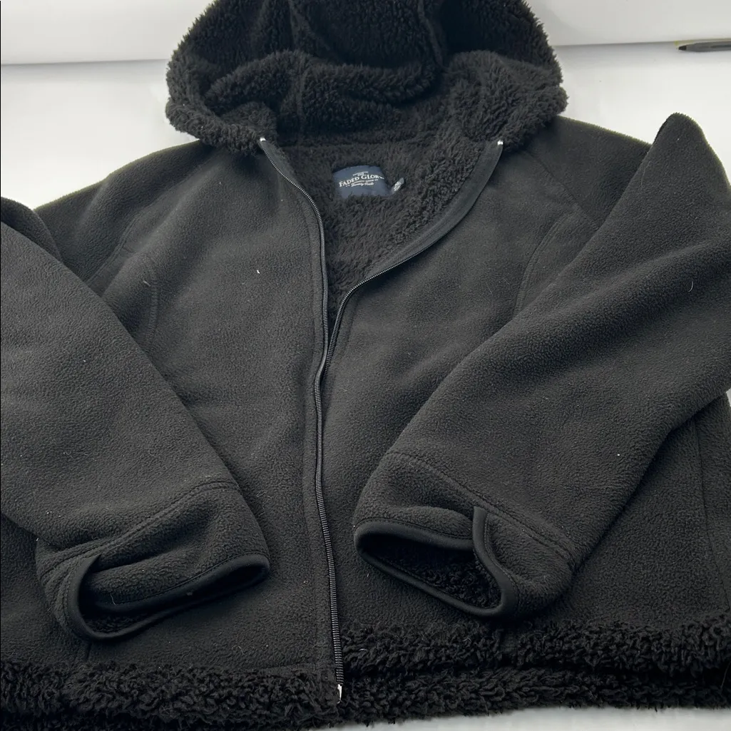 Faded Glory  Charcoal Fleece Jacket - Image 10