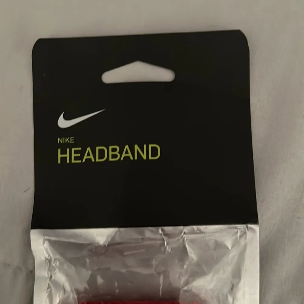 🆕 Nike Swoosh Red White Sweat Headband Unisex - Image 5
