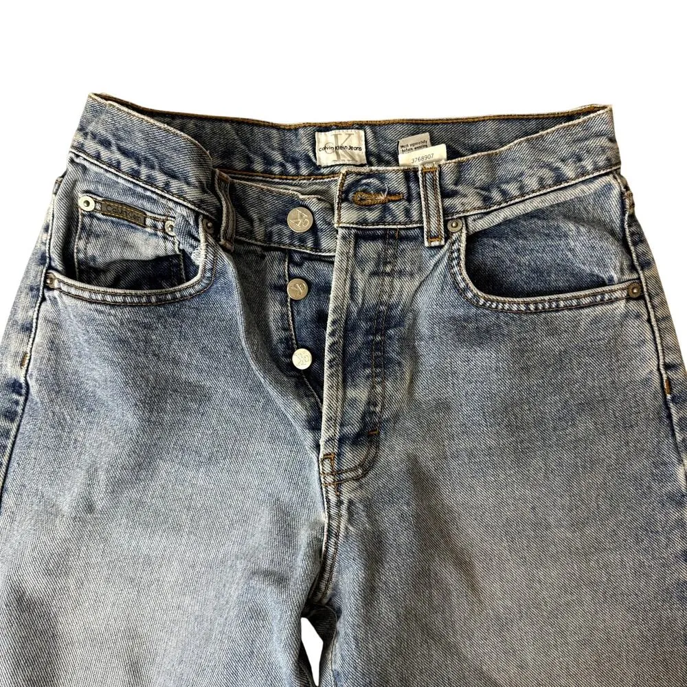 VTG 90s Calvin Klein Easy Fit Jeans Women's Size 5 - Image 4