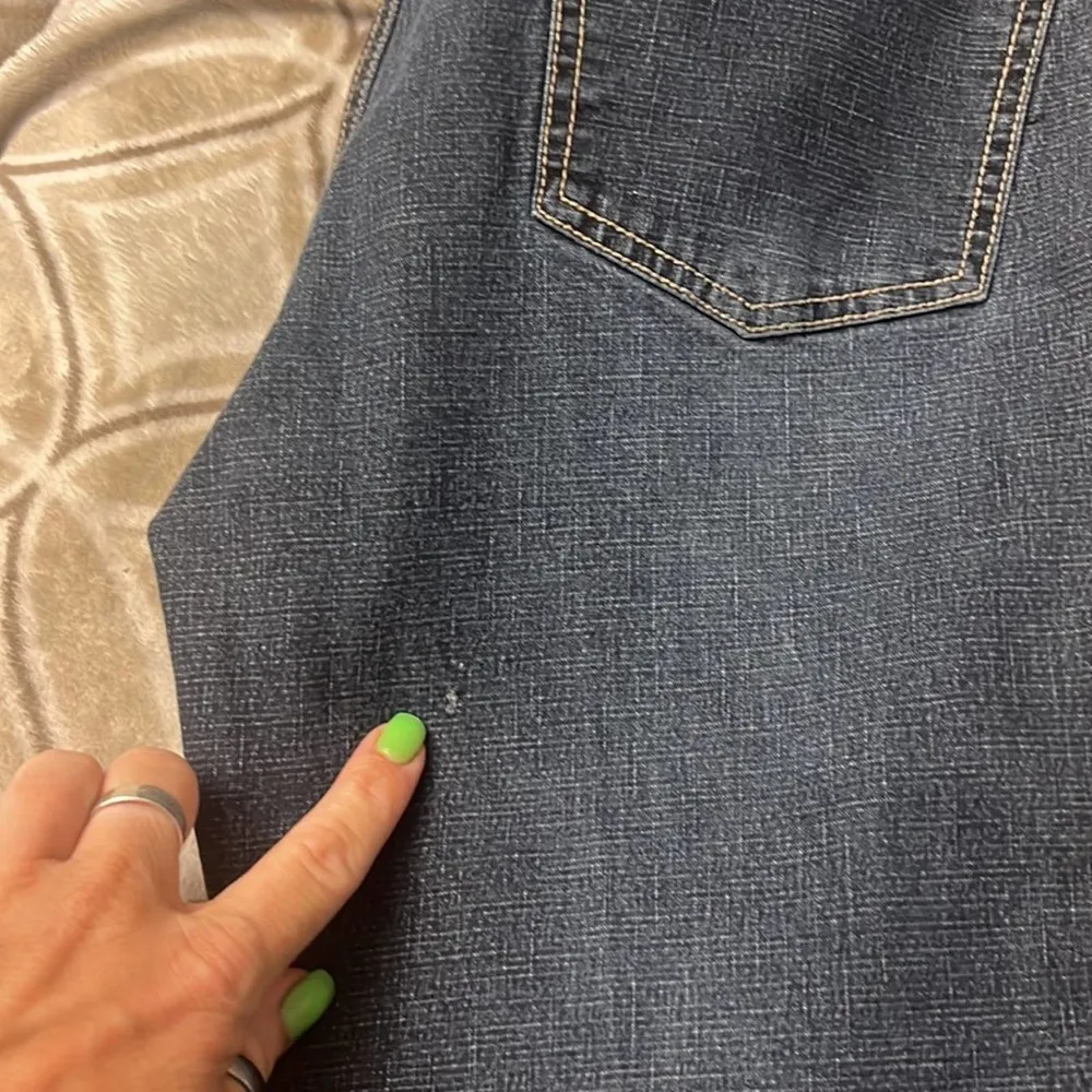 Vintage Y2K Lazer Jeans Flare with no waistband stretchy Size 9 - Image 11