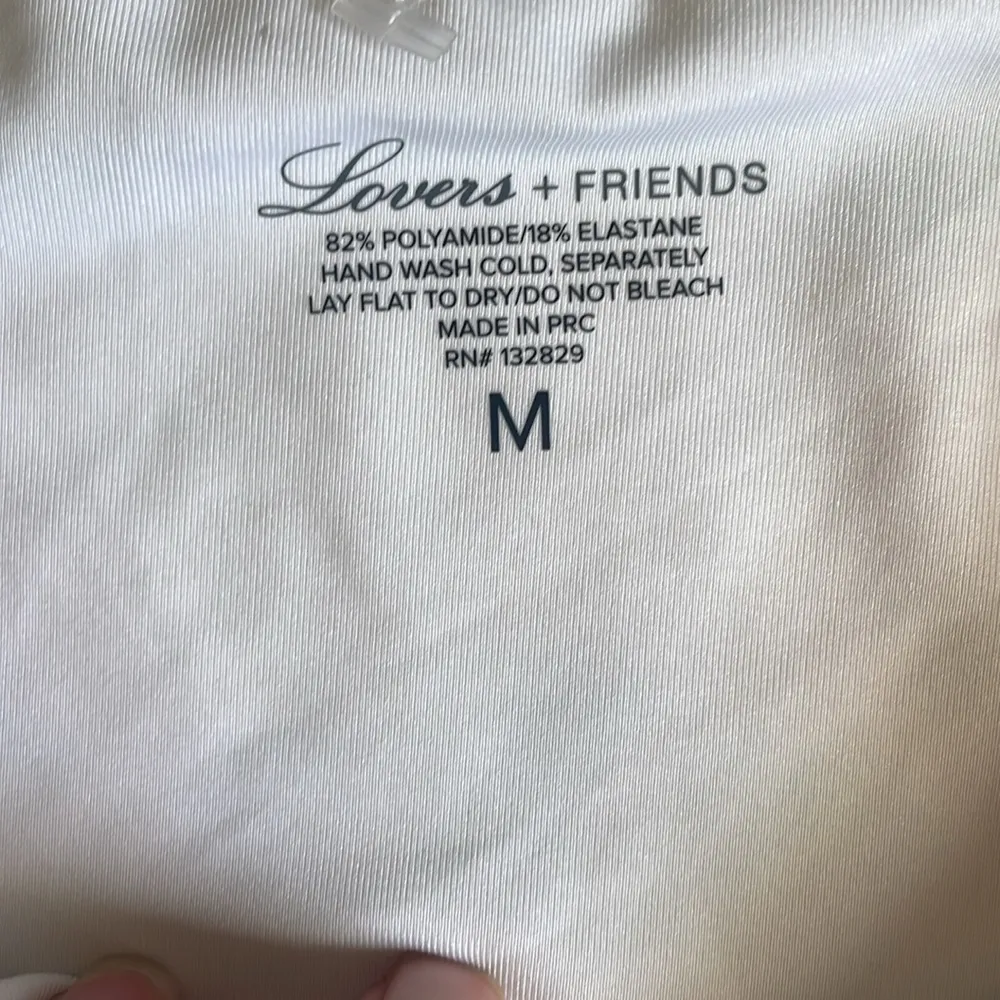 Lovers + Friends Floral Good Vibes Bikini Bottom Sz Medium - Image 6