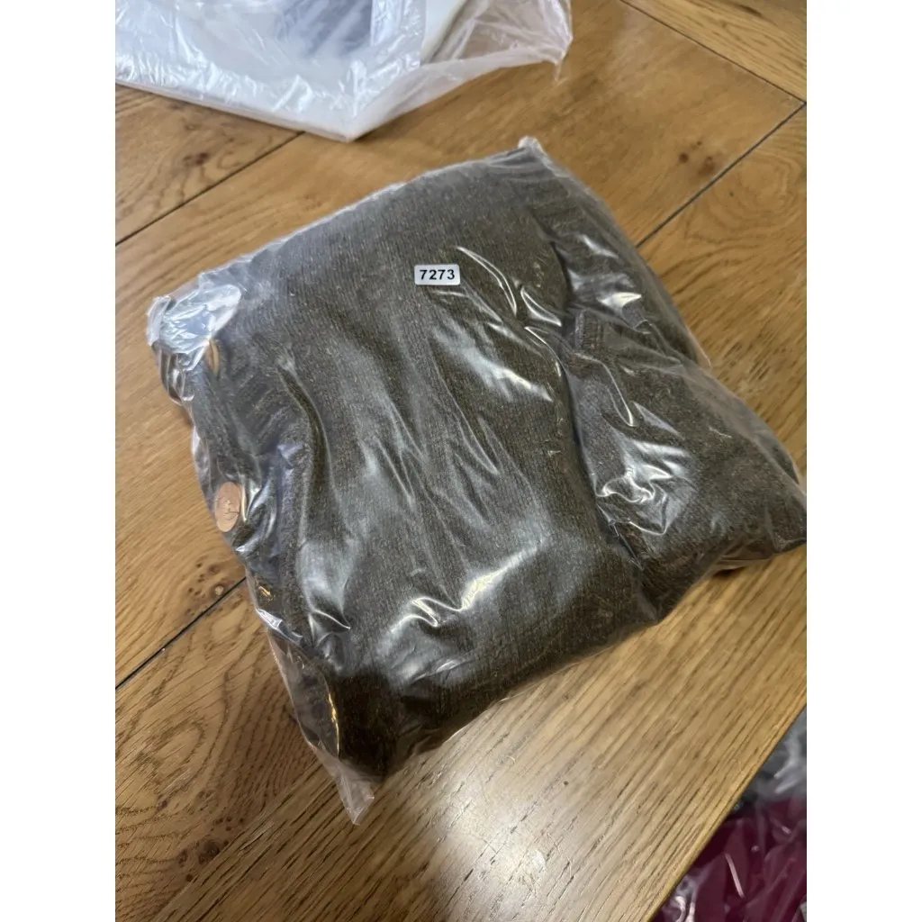 Eddie Bauer Women XXL Green‎ Rabbit Hair Blend Knit Hooded Pocket Sweater Vest - Image 14