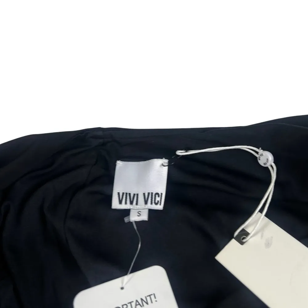 VIVI VICI Sharon Midi Dress Black - Image 14