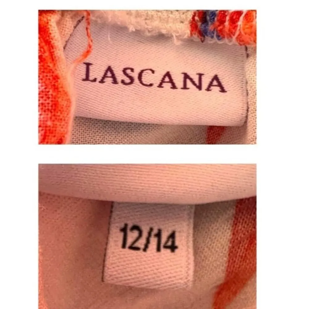 Lascada On Off Shoulder Top Size 12 14 White Festive Leaves Boho Hippie… - Image 11