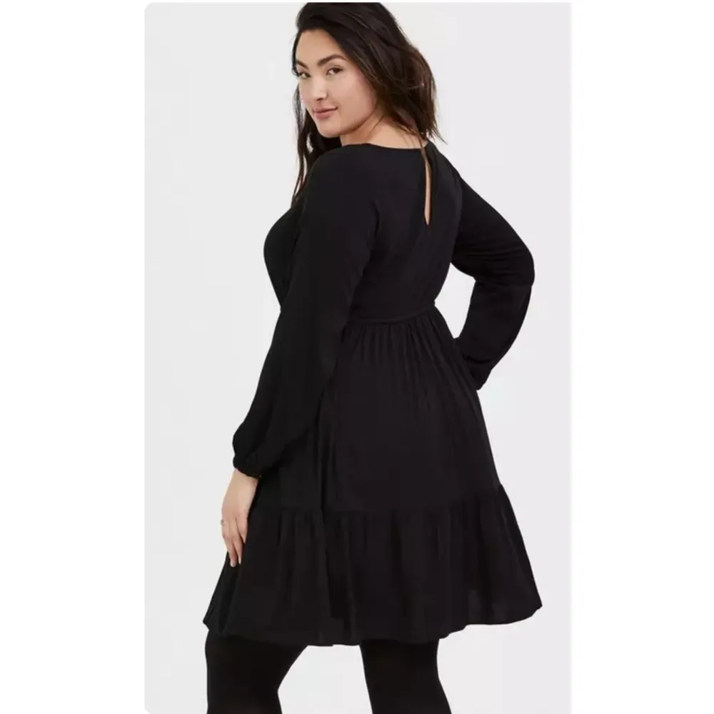 Torrid  Mini Challis Skater Dress Plus Size 1X - Image 3