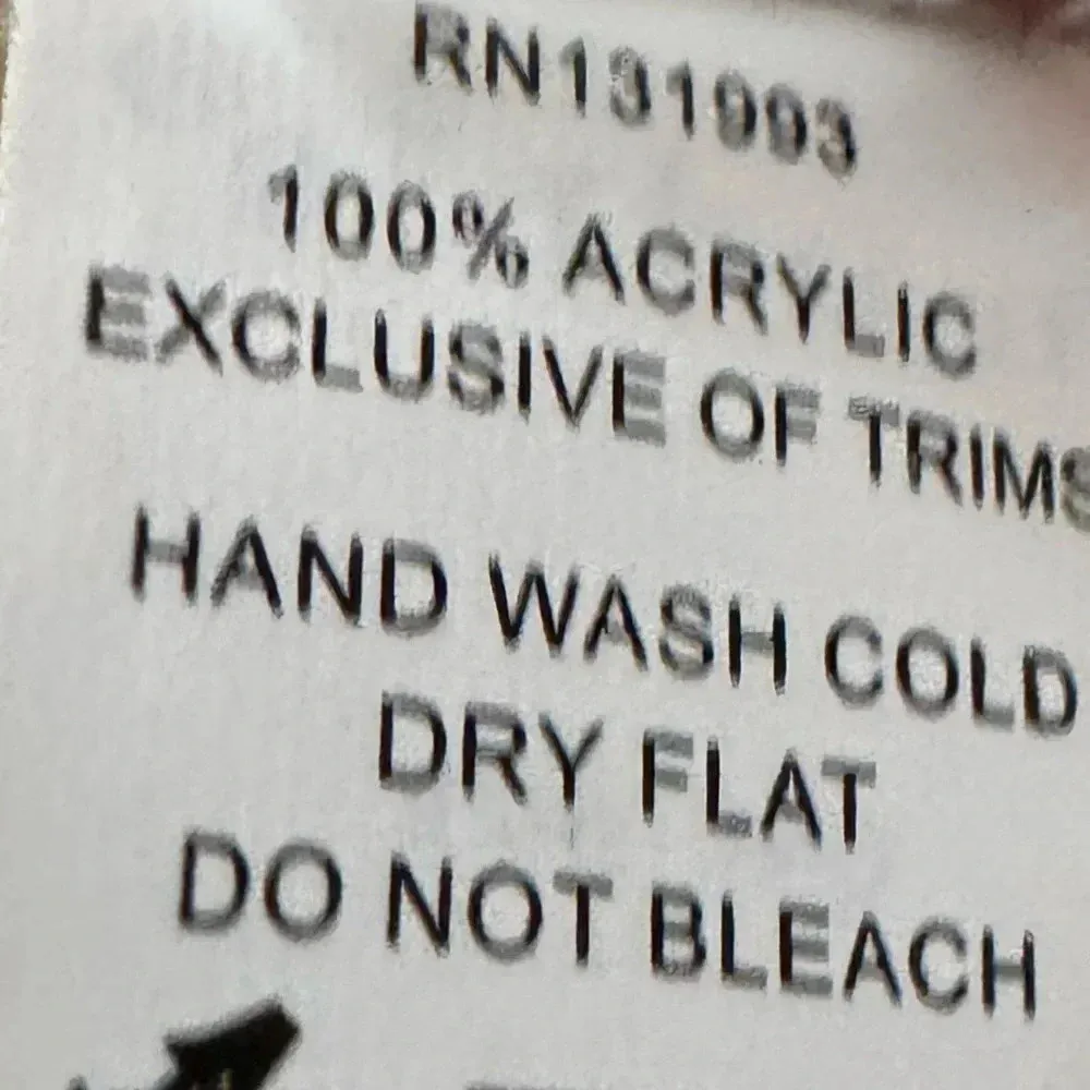 Vintage Y2K MUDPIE Crochet Knit Cardigan Sweater Size S Ivory Sleeveless Shawl - Image 8