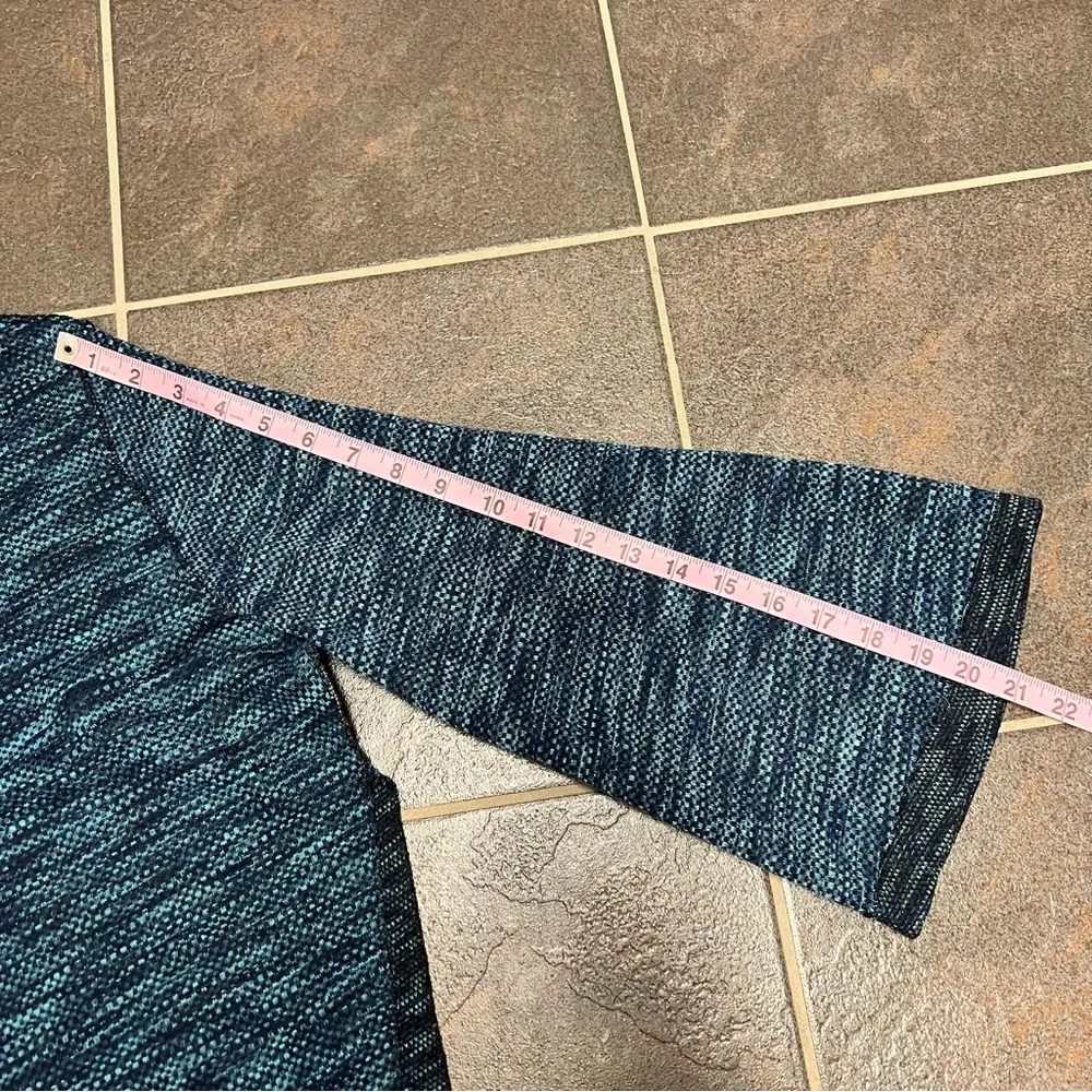 Free People FP We the Free Sunny Days Oversized Knit Sweater Blue Small S - Image 11