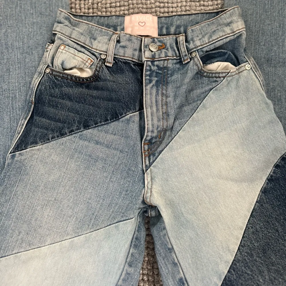 Revive denim patchwork bootcut jeans - Image 2