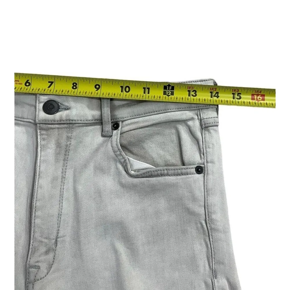 H&M Divided Women Size 12 Gray High Waist Stretch Pants Jeans 29-166 - Image 6