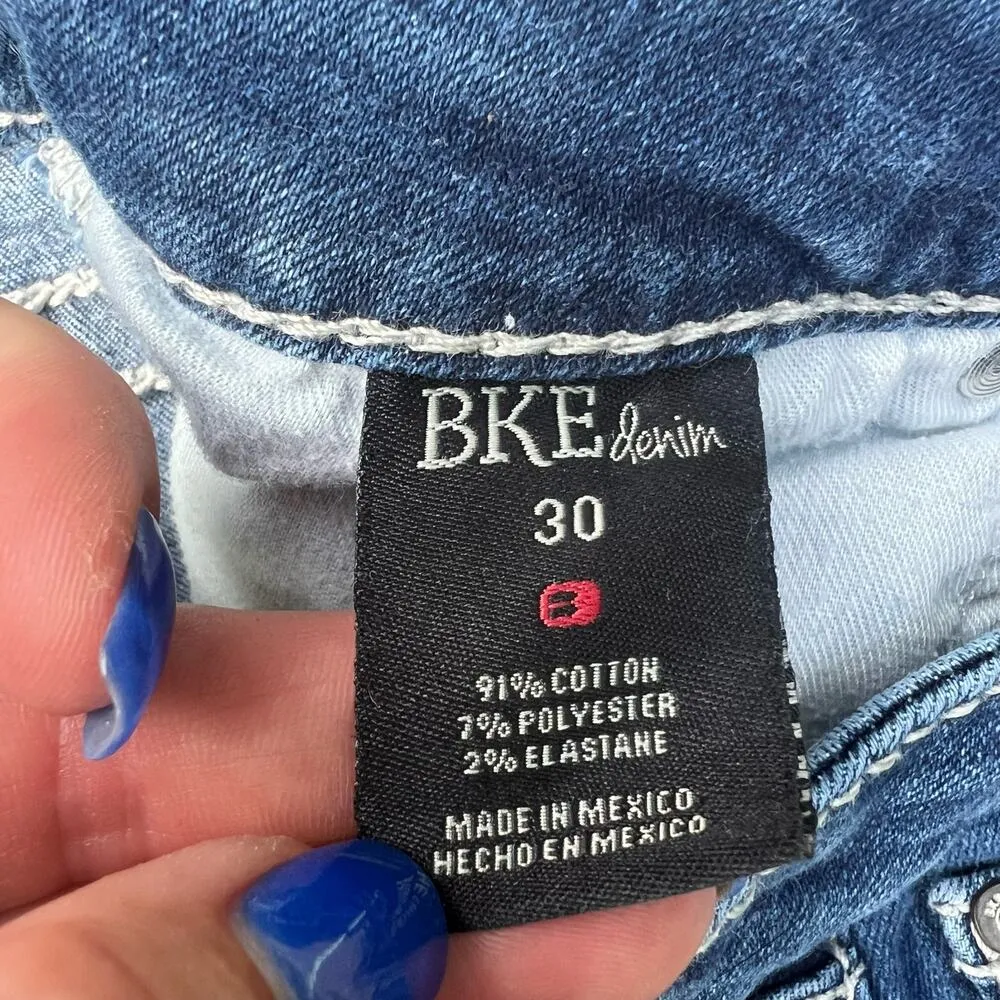 Women’s buckle BKE Harper crop Capri jeans Size 30 - Image 5