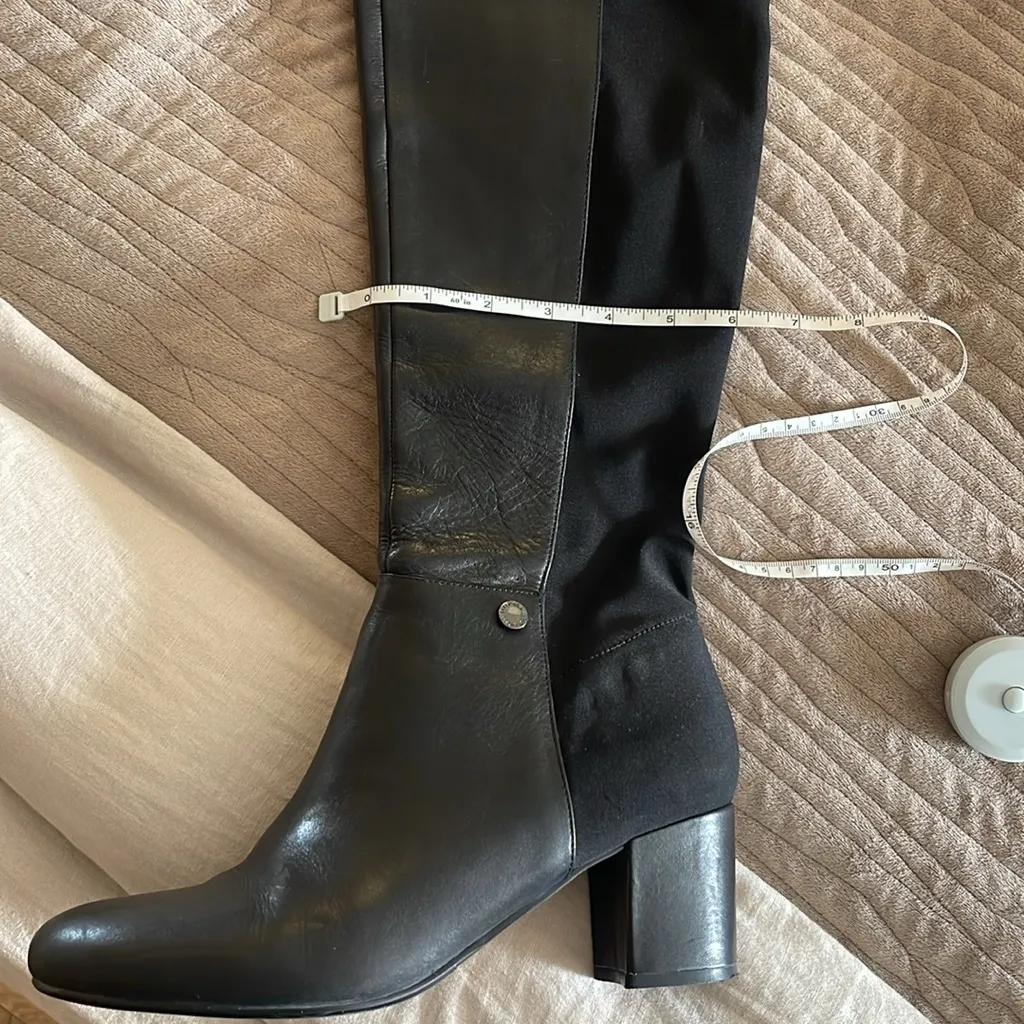 Karl Lagerfeld Over the knee leather boots - Image 3