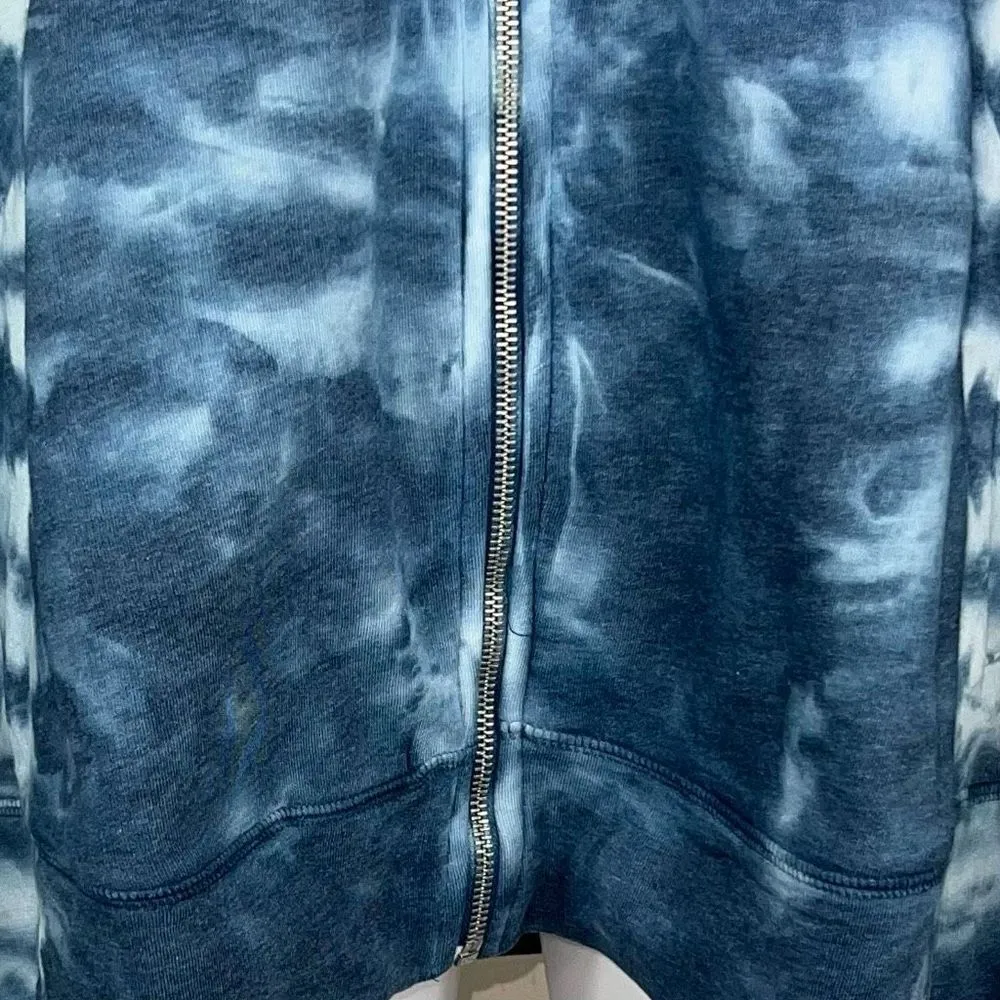 Lane Bryant Livi Activewear Tie Dye Zip Up Hooded Sweatshirt (14/16) - Image 3