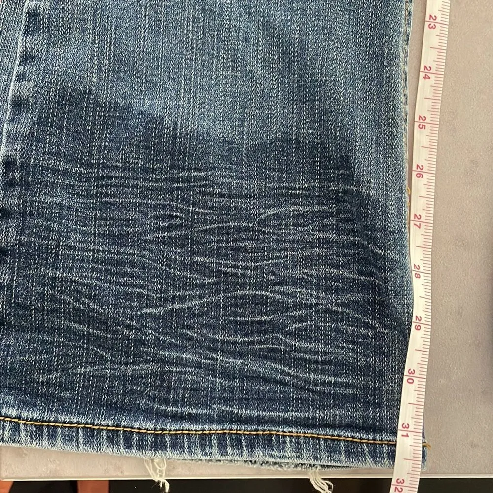 Buffalo David Bitton Rox-X women’s jeans faded distressed bootcut Y2K size 28 - Image 13