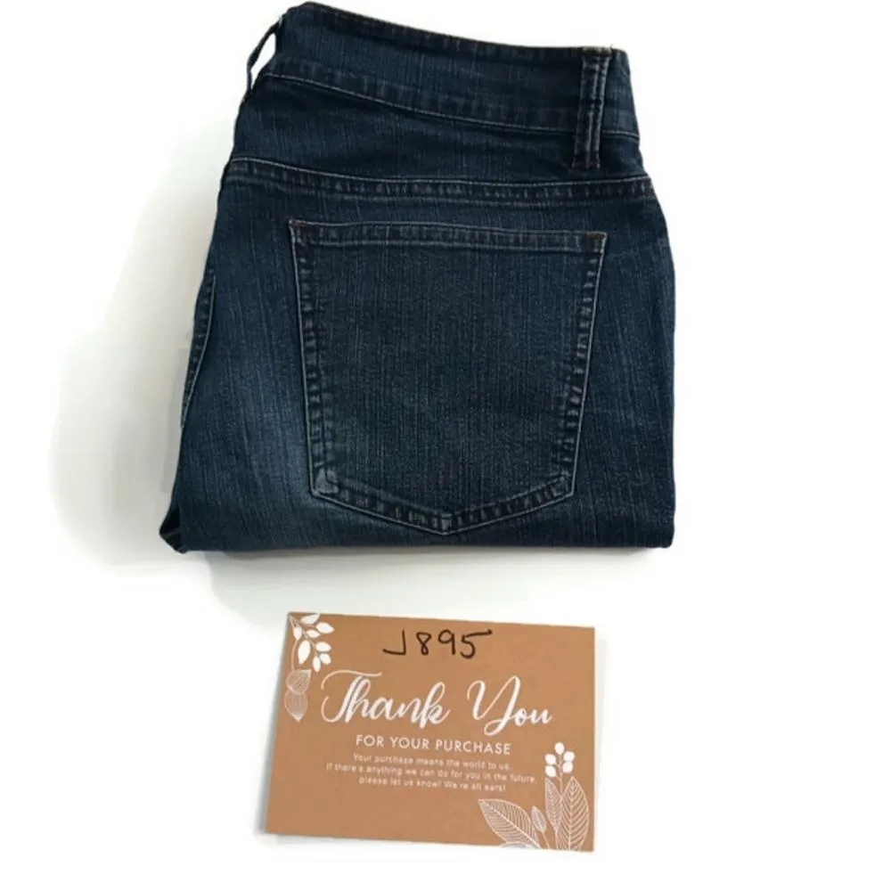 Eileen Fisher Organic Cotton Straight Leg $160 size 6 Waist 30  J895 - Image 8