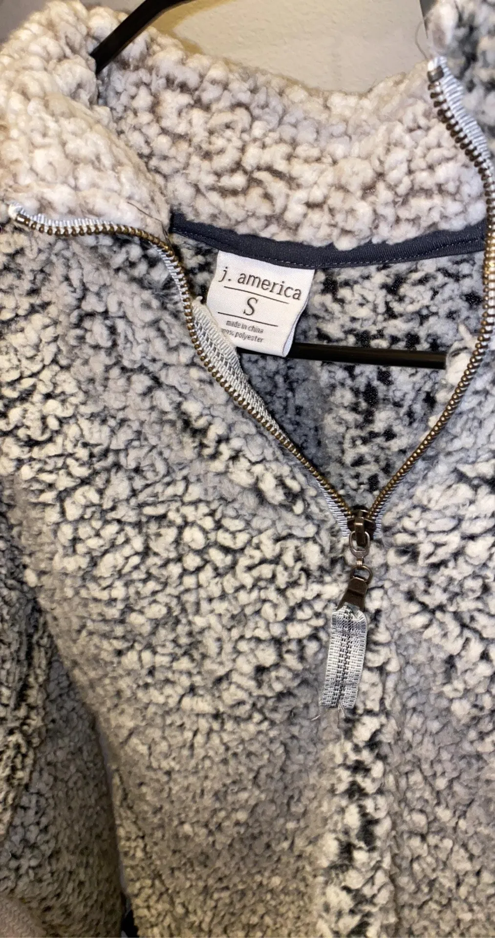 Sherpa Pullover Quarter Zip - Image 3