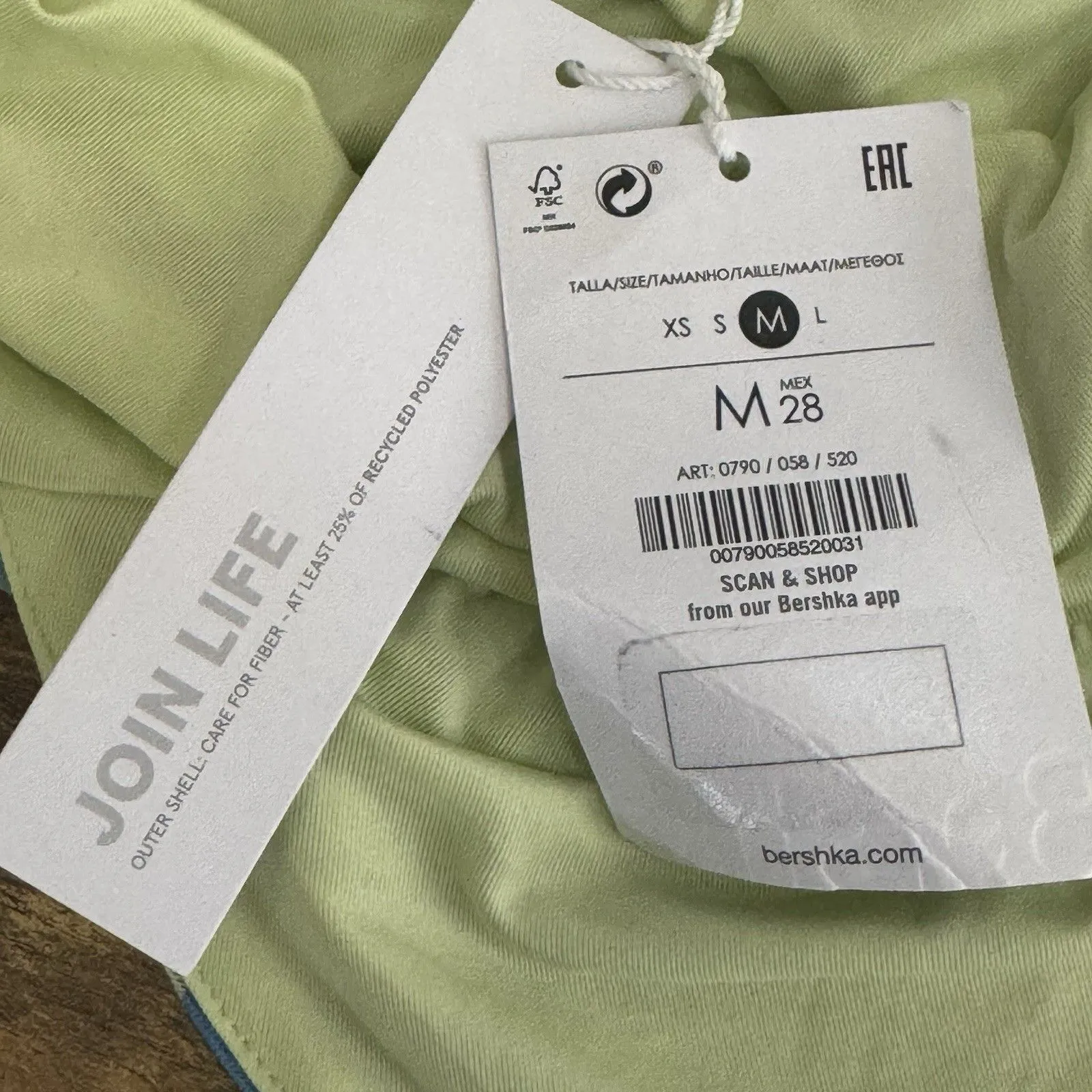 Bershka Womens Cami Mini Dress Sz Medium Tropical Floral Beach Resort Festival - Image 11