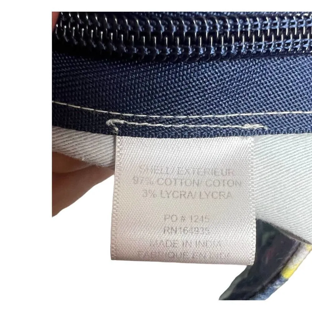 Frances Valentine Lucy Pant in Navy Oyster Sz. 10 Blue - Image 8