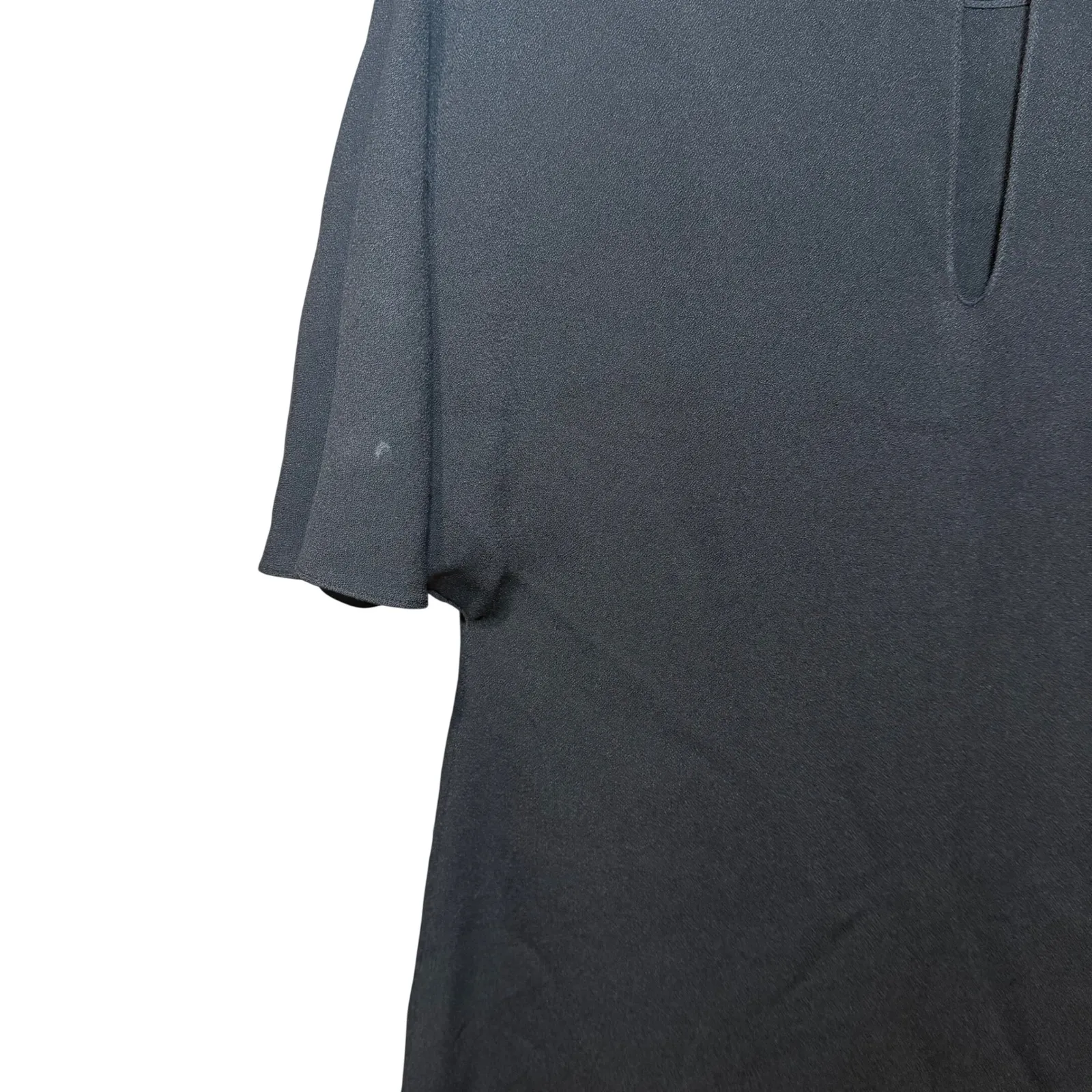 A.P.C. Jean Touitou Short Sleeve Shift Dress Mini Black Size 34 US XS - Image 7