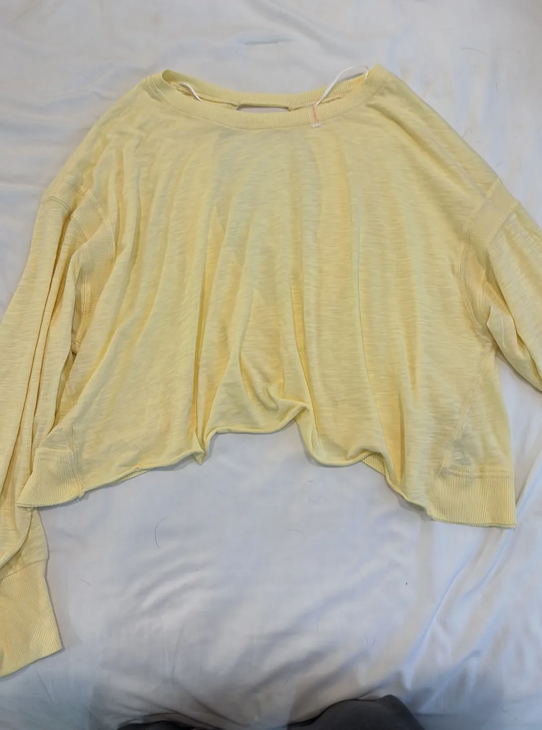 Free People Open Back Long Sleeve Top - Image 2
