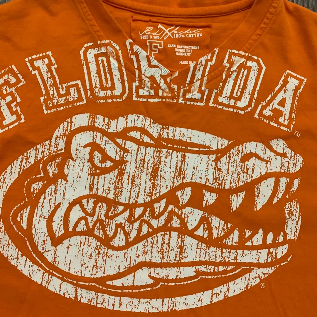 Red Jacket Orange Florida Gators Medium Shirt - Image 9