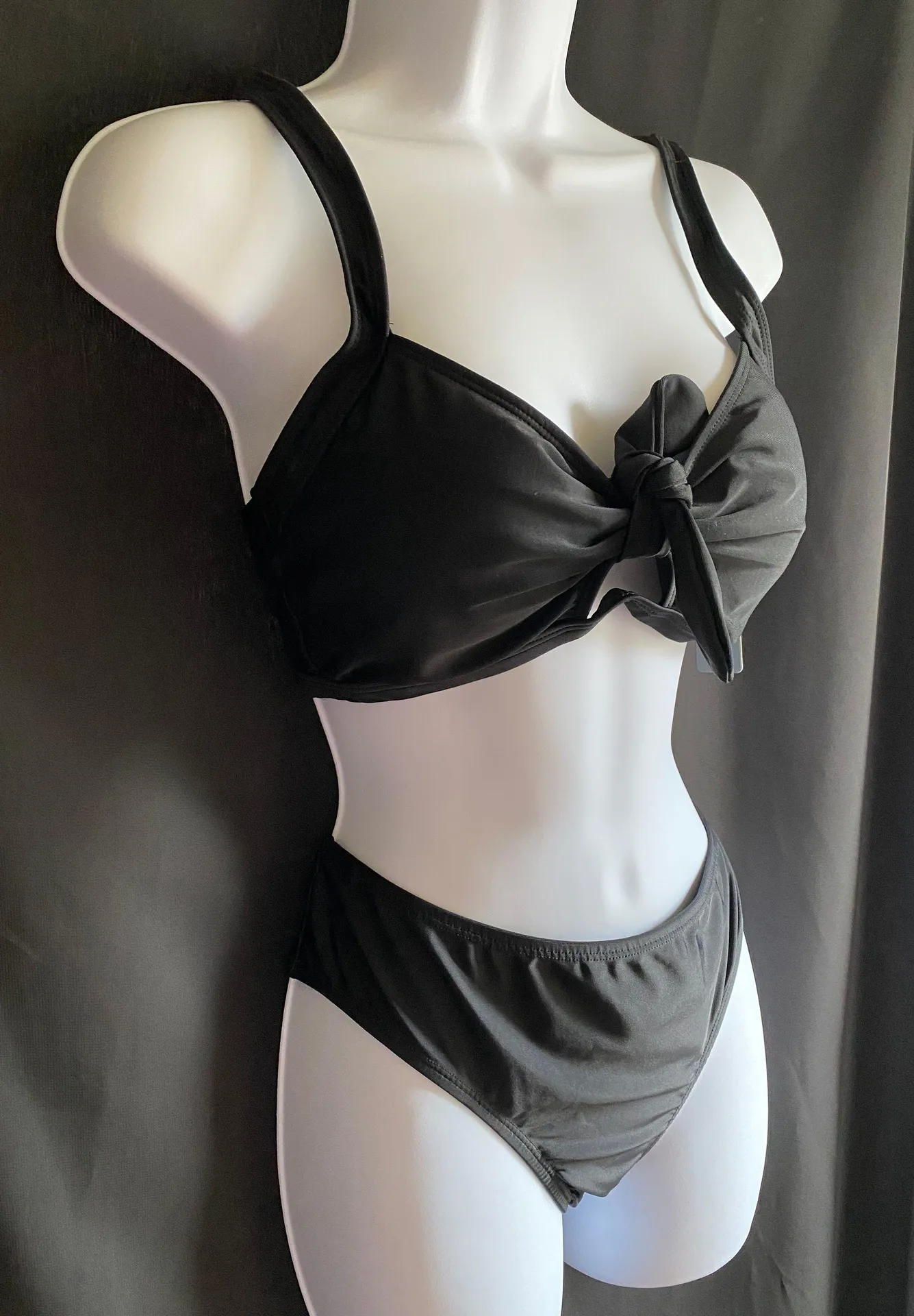 Two Piece Black Bikini - Image 4