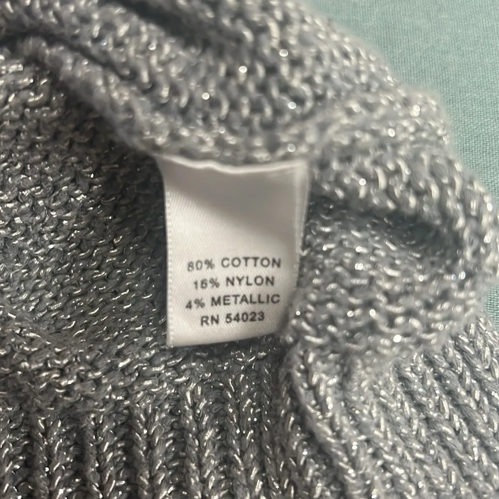 Banana Republic Metallic Short Sleeve Sweater - Image 8