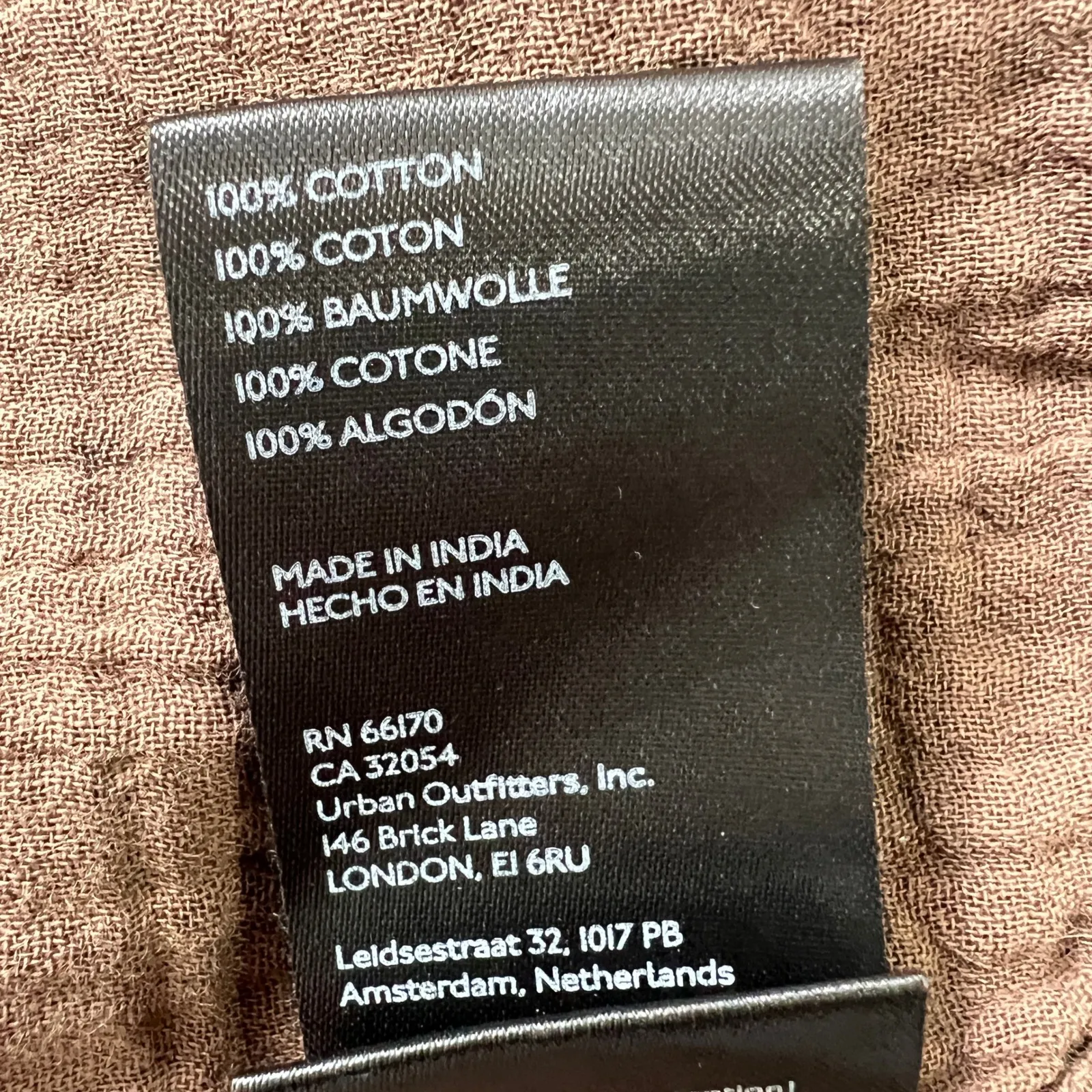 Free People We The Free Summer Daydream Buttondown Shirt Espresso Martini Gauze - Image 7