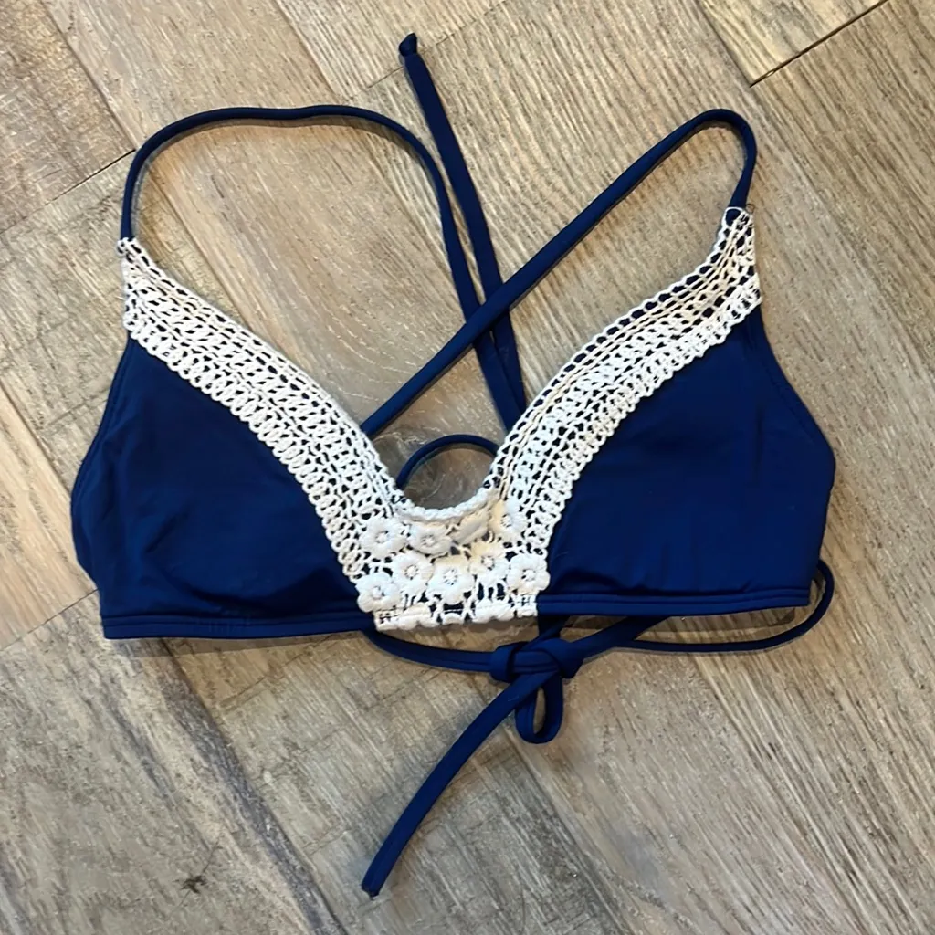 Lucky Brand Crochet Bikini Top - Image 2