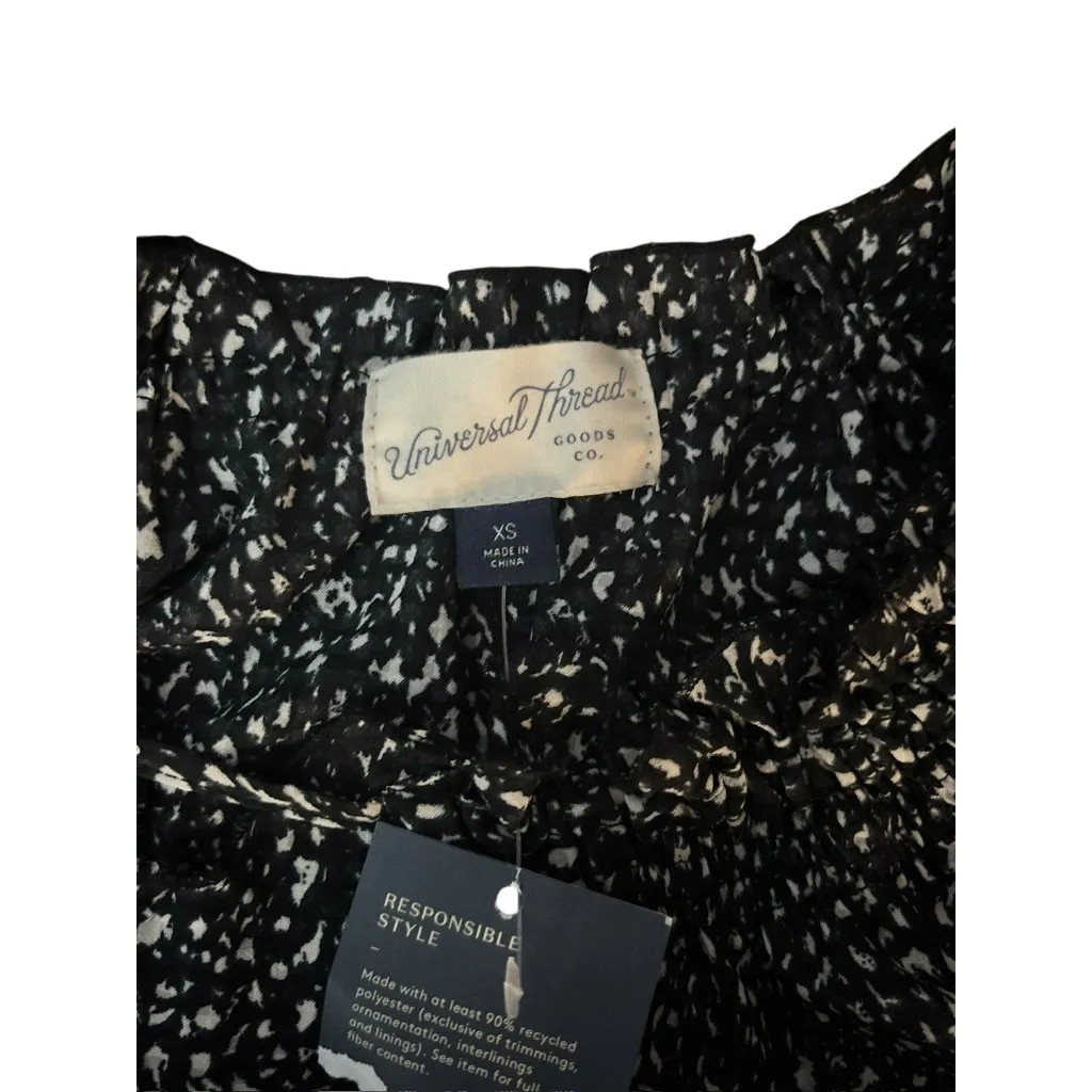 Universal Thread Women's Black & White Speckled Loose Top - Image 5