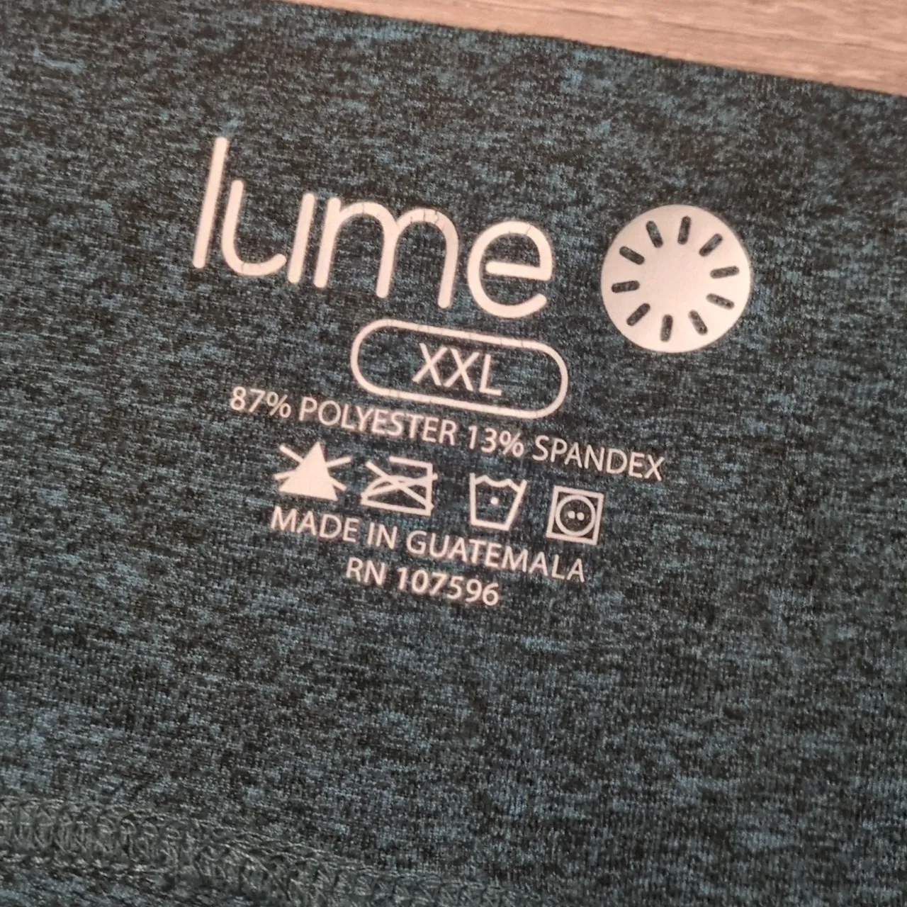 Lume Smart Cobalt Blue Leggings Size XXL - Image 4