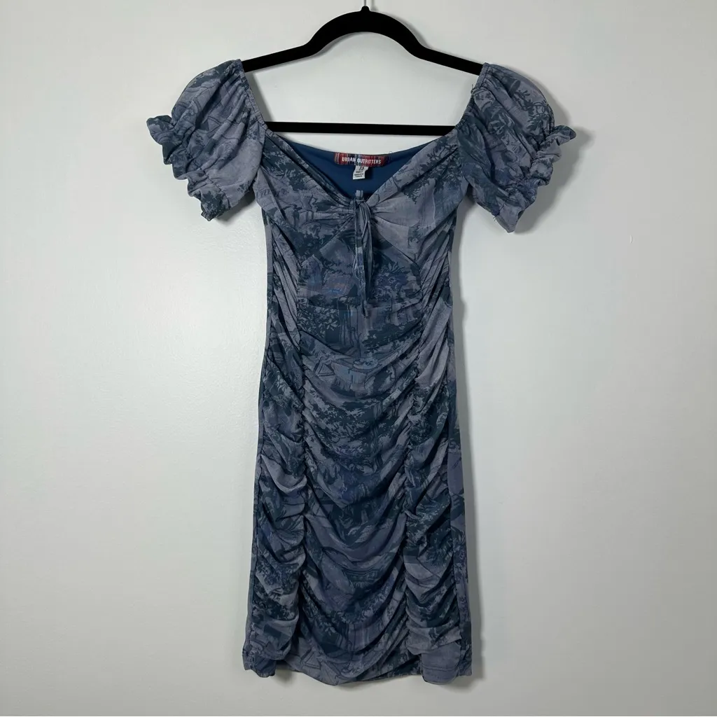 Urban Outfitters Women’s Mesh Short Sleeve Mini Dress Size XS - Image 3