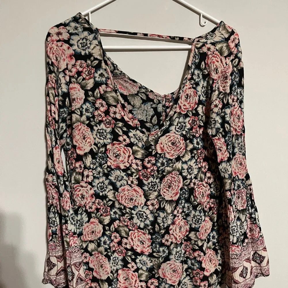 Billabong Long Sleeve Blouse - Image 2